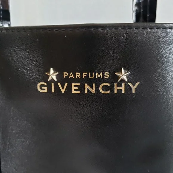 Designer Parfums GIVENCHY Black patent leather tote bag - Picture 2 of 11